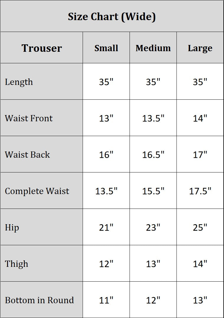 Printed Winter Cotton Trousers