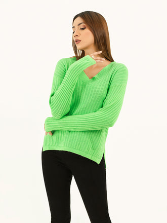 ribbed-knit-sweater