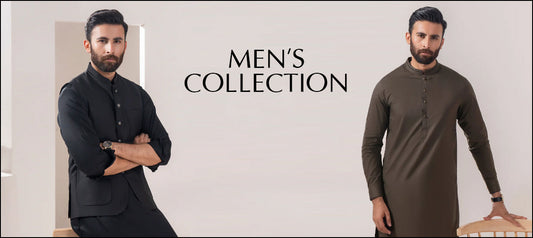 Menswear Collection - Men's Shalwar Kameez and Waistcoats By Limelight