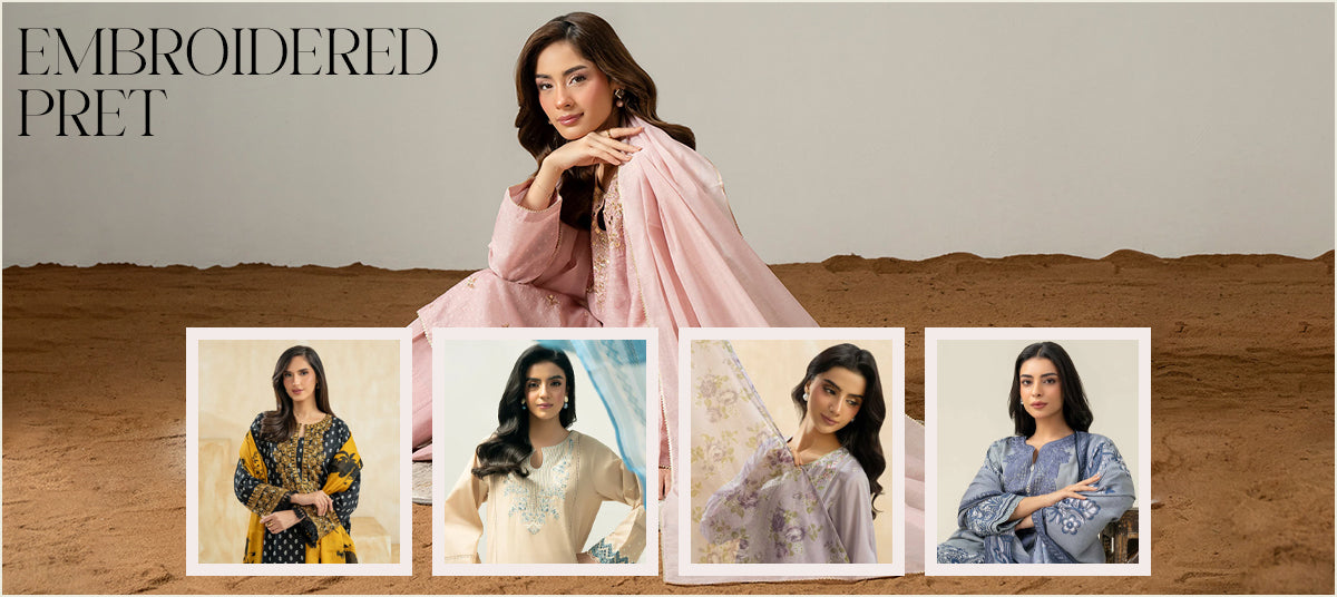 Embroidered Dresses For Women - Limelight