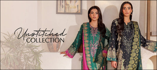 Women's Unstitched Suits - Limelight