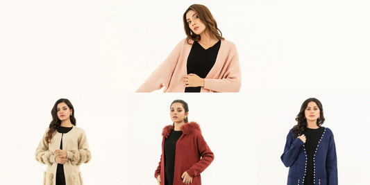 Winter Women Jackets, Coats, Sweaters, Shawls and a lot more!