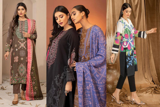 All about Khaddar Unstitched Limelight Winter Collection