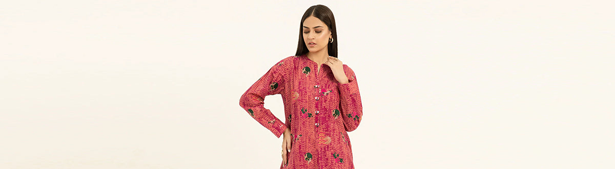 Casual Embroidered Shirt-Trouser