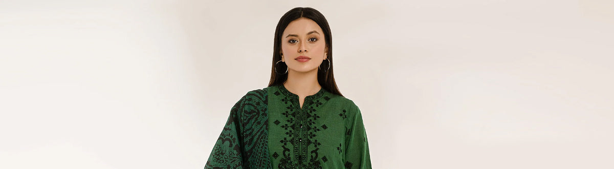 Embroidered Summer Shirt-Dupatta '25