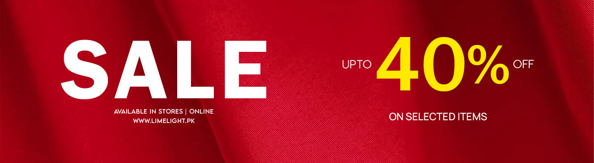 Avail 40% off On Entire Stock – Limelightpk