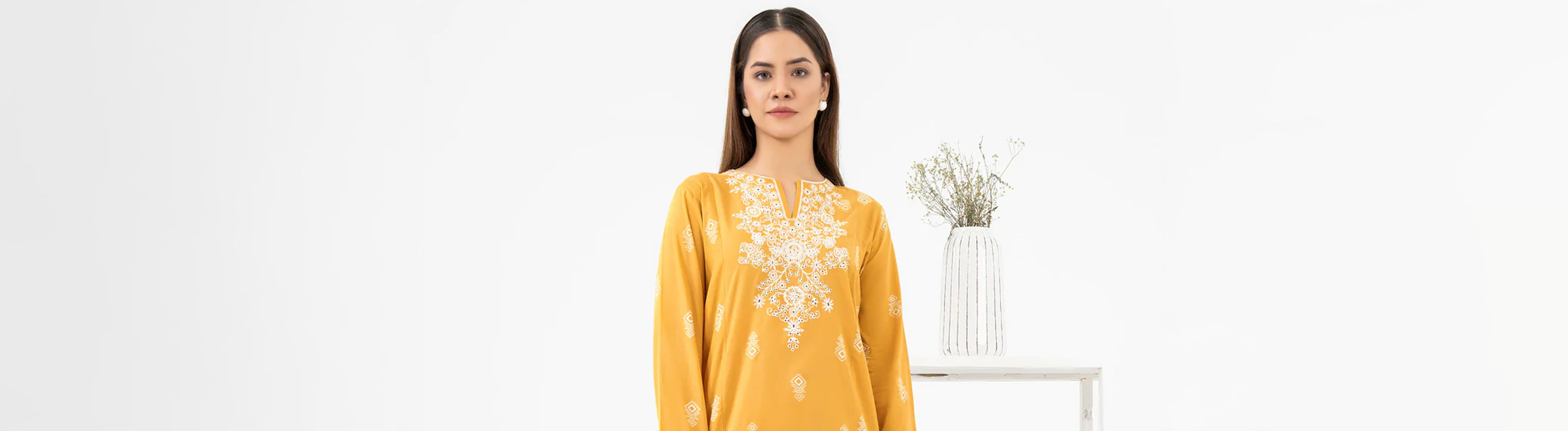 Embroidered Summer Shirt-Trousers '25