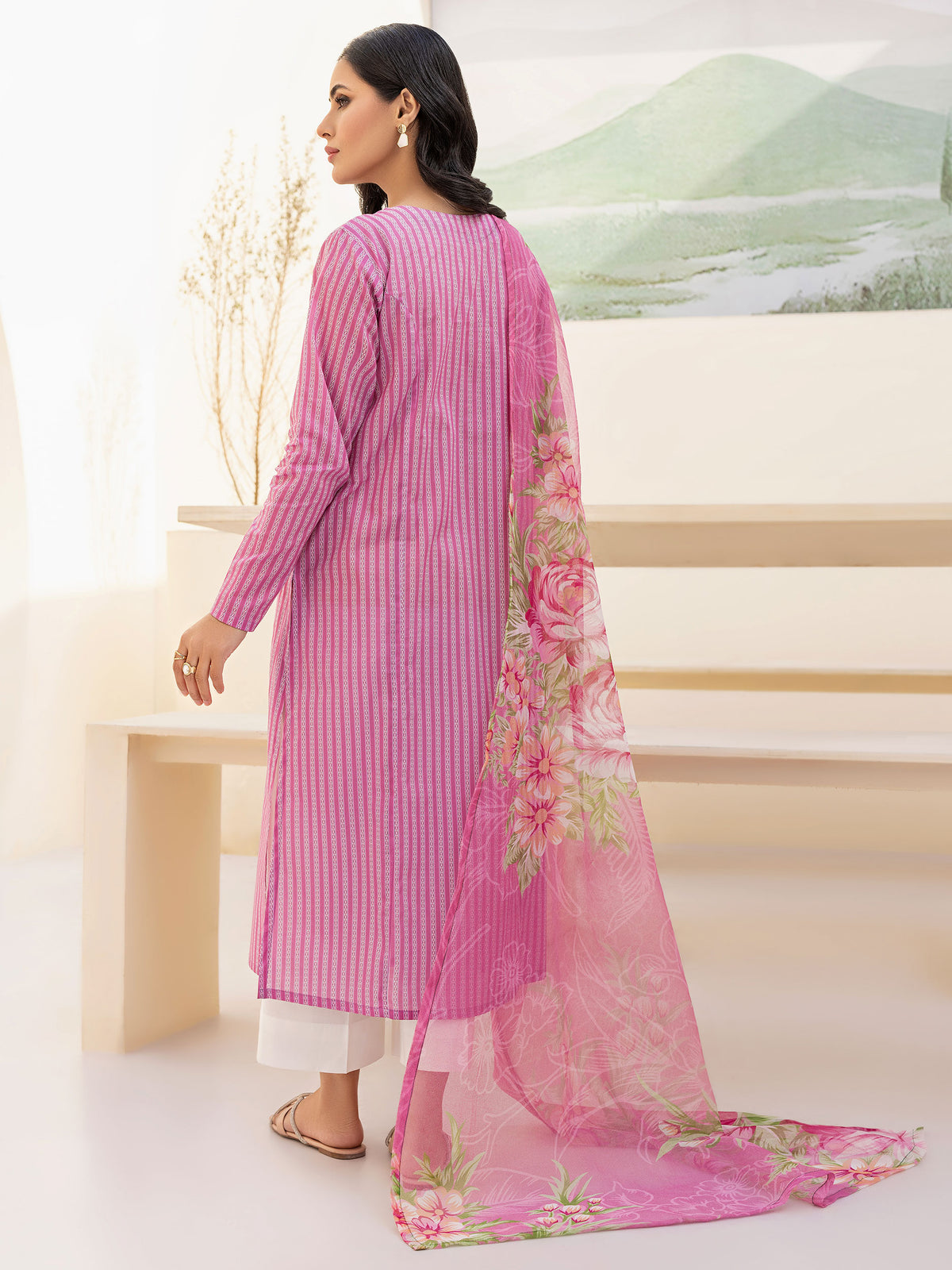 2 Piece Lawn Suit-Printed (Pret)
