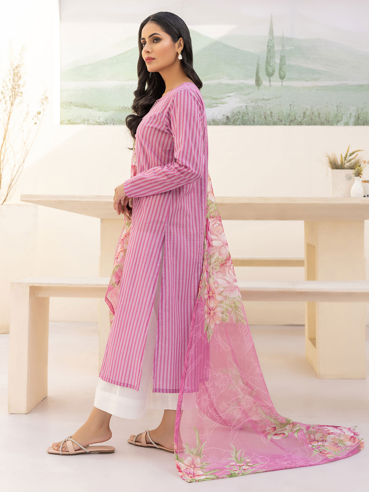 2 Piece Lawn Suit-Printed (Pret)