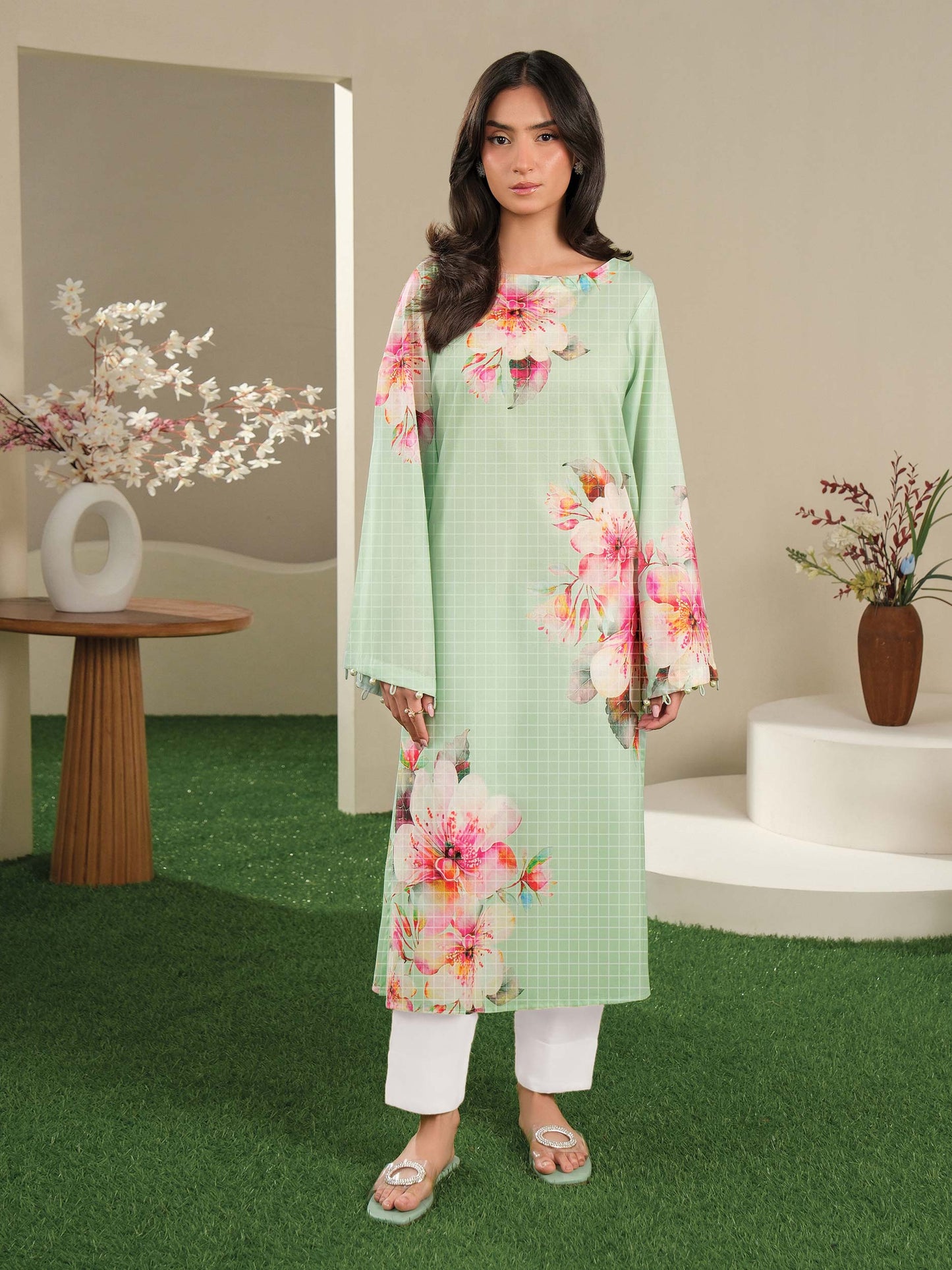 Lawn Shirt-Printed (Unstitched)