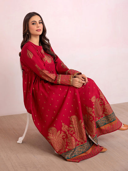 Lawn Frock-Paste Print (Pret)