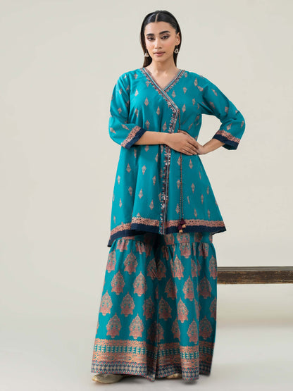 2 Piece Lawn Suit-Embroidered (Pret)