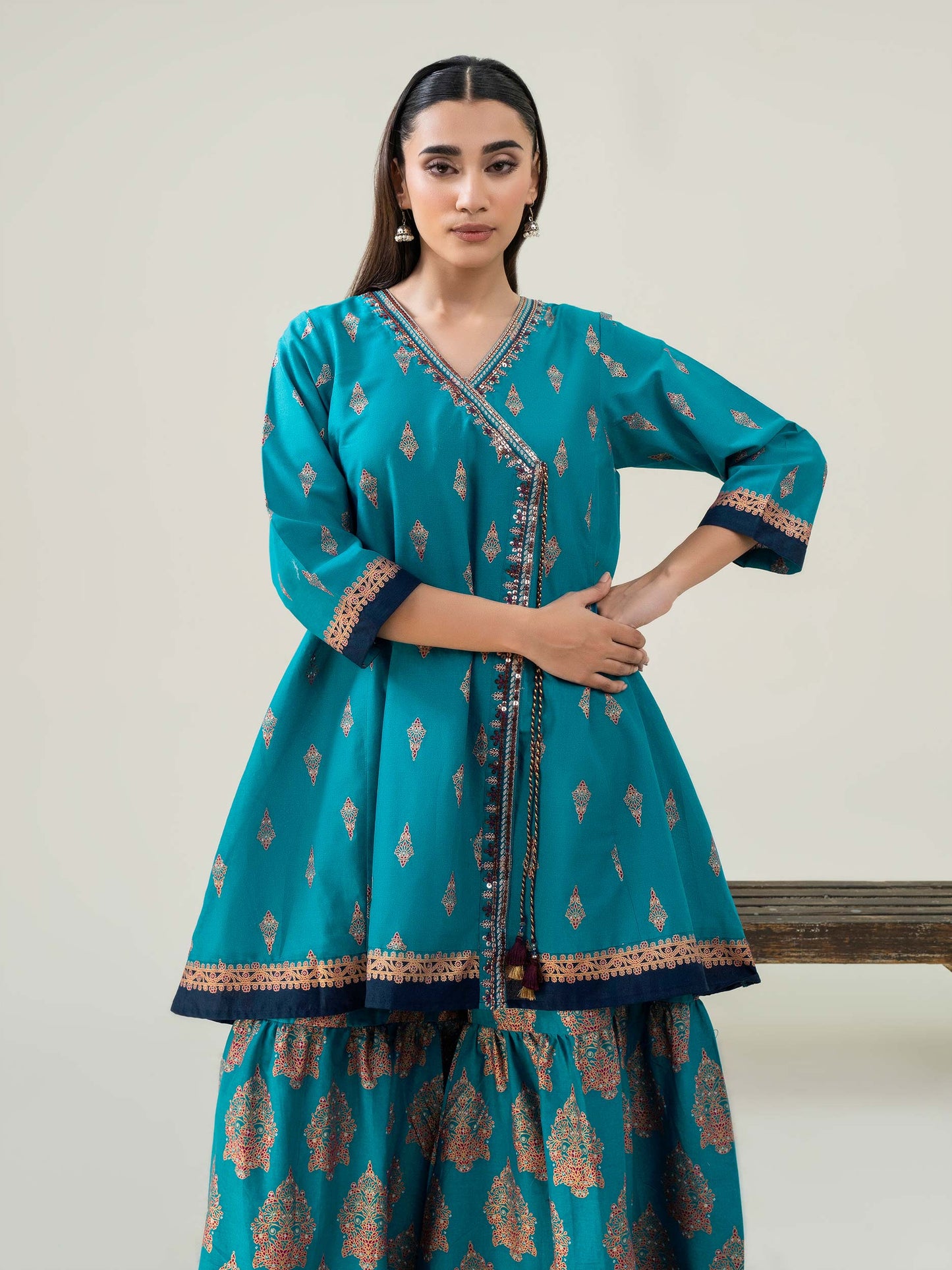 2 Piece Lawn Suit-Embroidered (Pret)