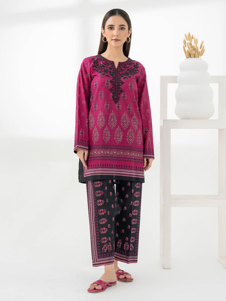 Sahar Women Pret Essentials Embroidered Cambric Buttercup Co-Ord Sets - Summer Collection main image 0