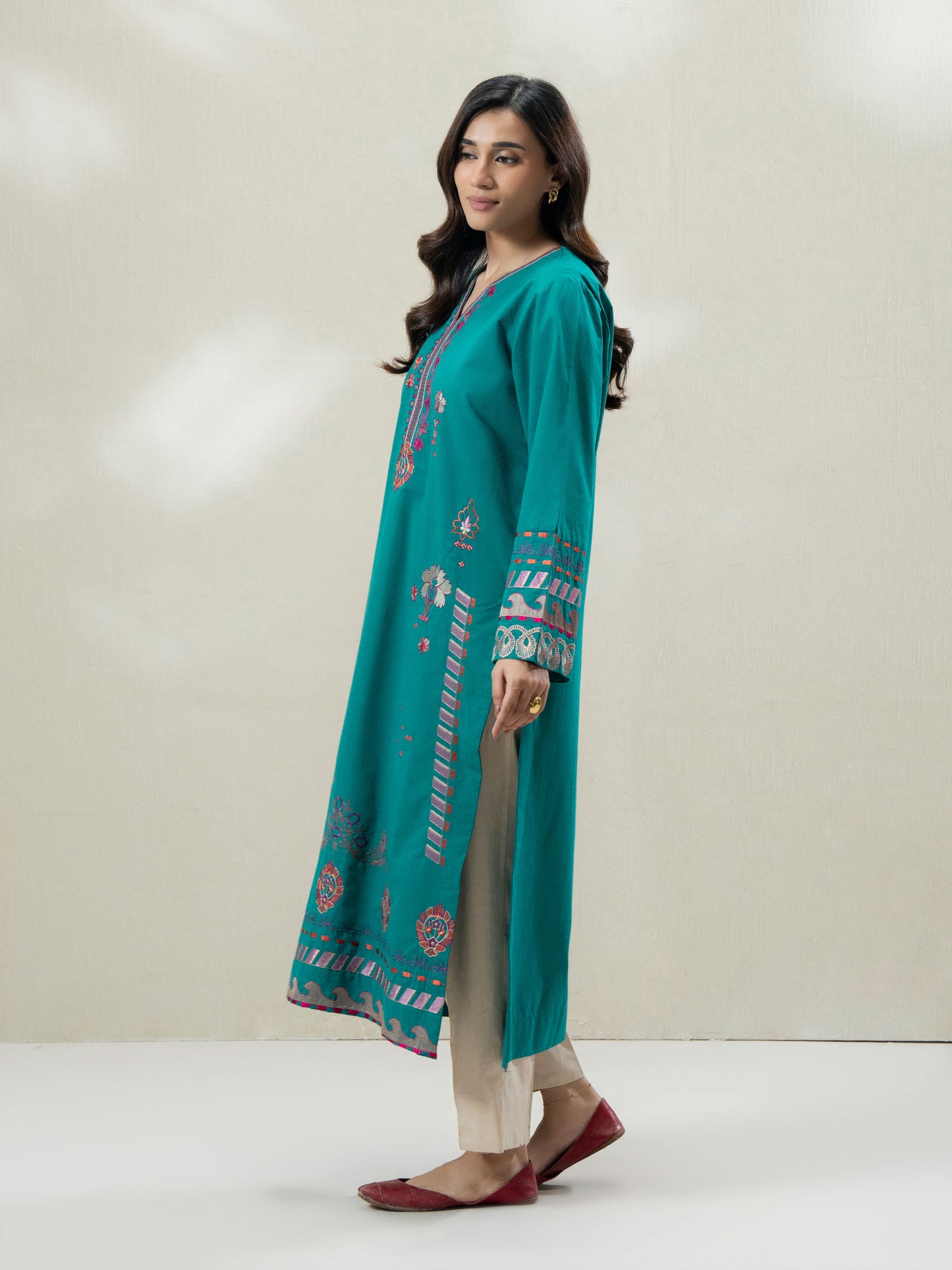 Yarn Dyed Shirt-Embroidered (Pret)