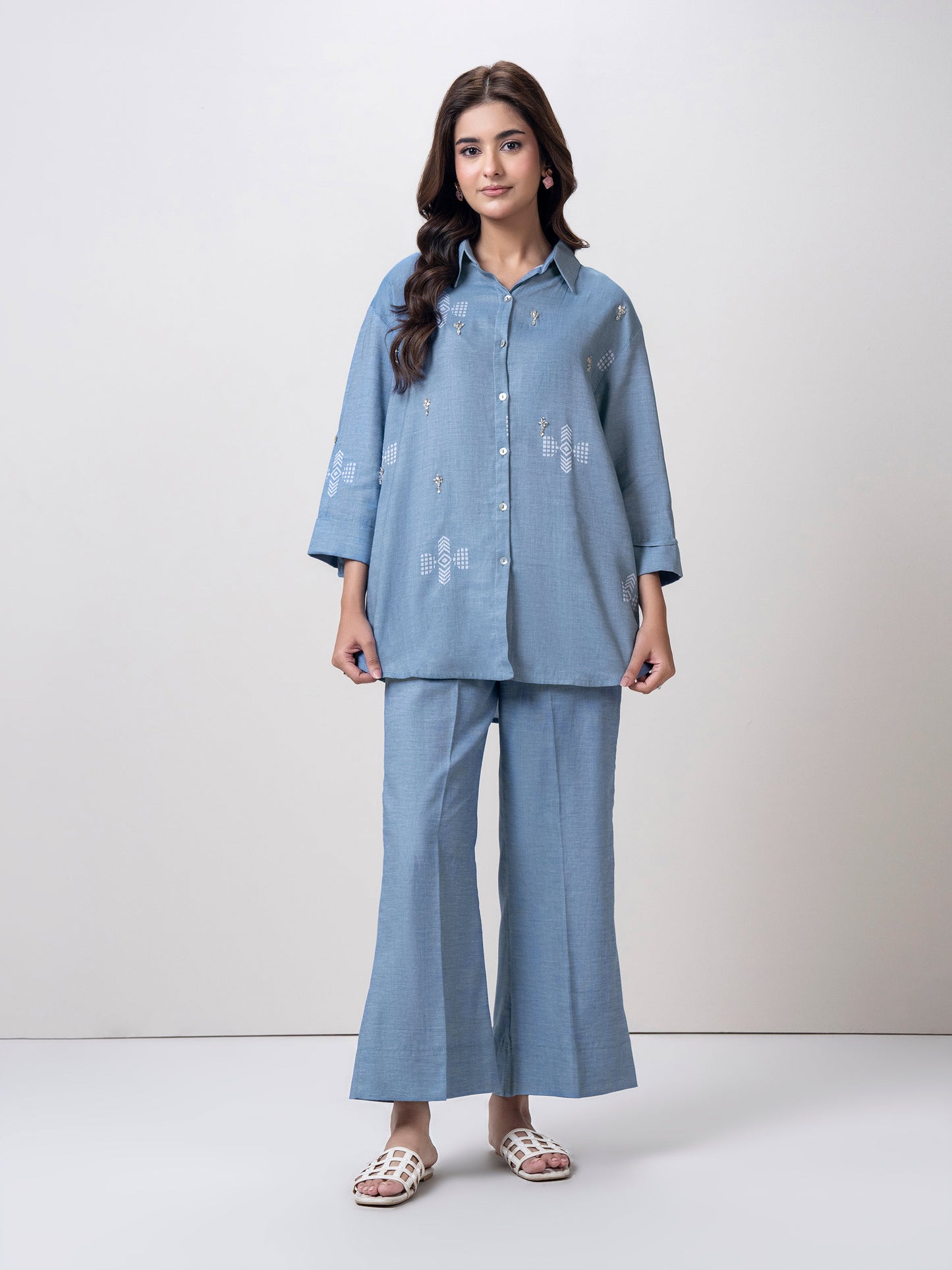 Yarn Dyed Co-Ord Set