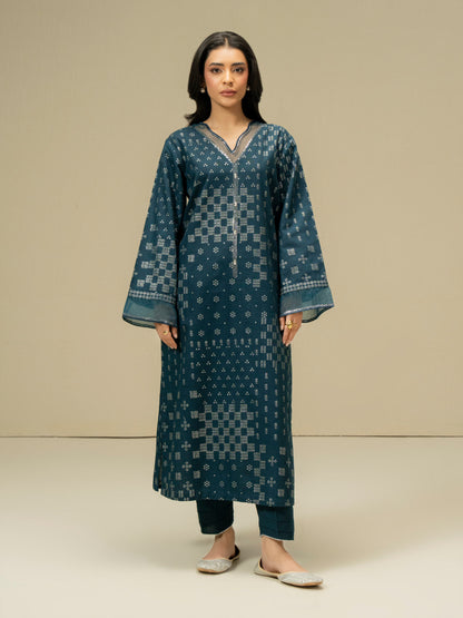 2 Piece Khaddar Suit-Embellished (Pret)