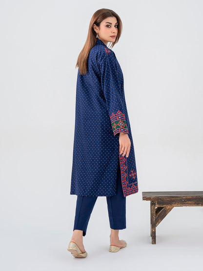 2 Piece Khaddar Suit-Embroidered (Pret)