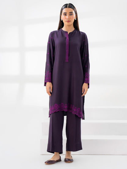 2 Piece Marina Suit-Embroidered (Pret)