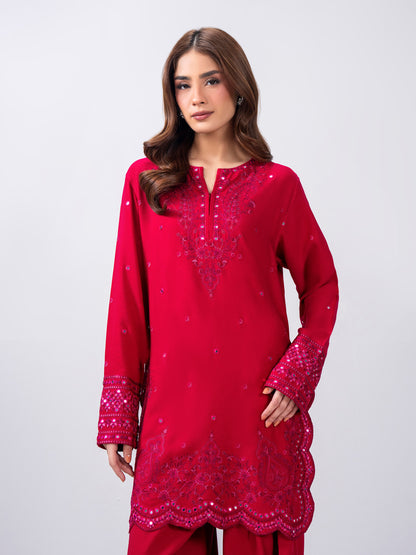 2 Piece Stone Suit- Embroidered (Pret)
