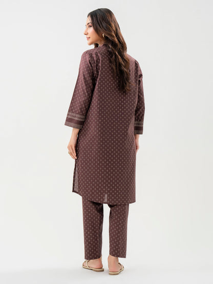 2 Piece Khaddar Suit-Paste Print (Pret)