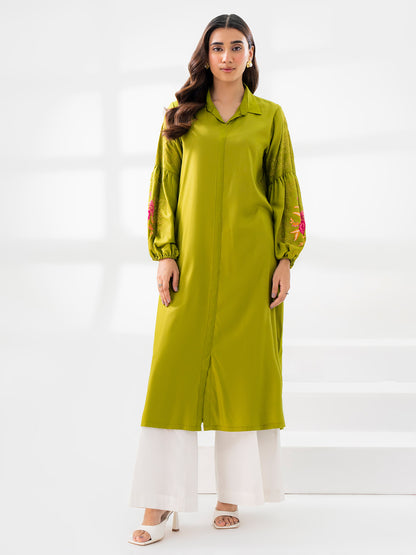 Crepe Tunic- Embroidered (Pret)