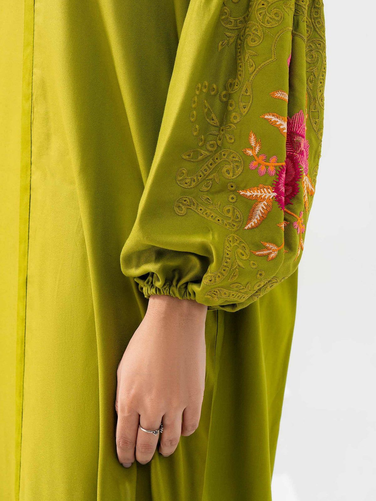 Crepe Tunic- Embroidered (Pret)