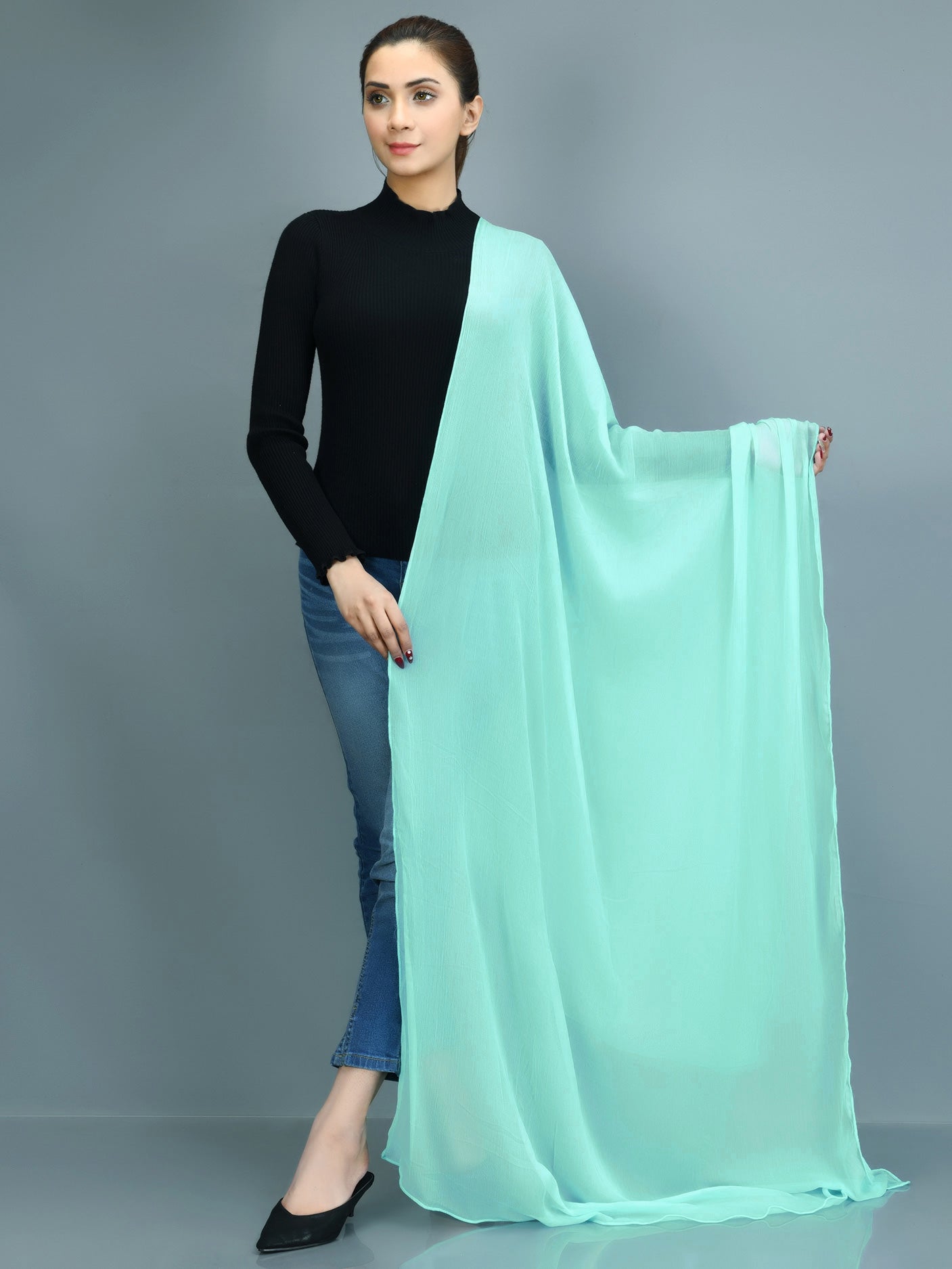 Dyed Chiffon Dupatta