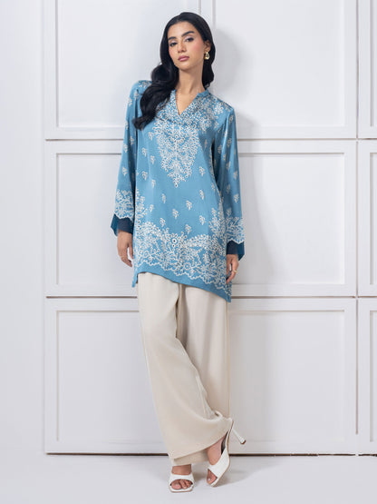 Silk Top-Printed (Pret)