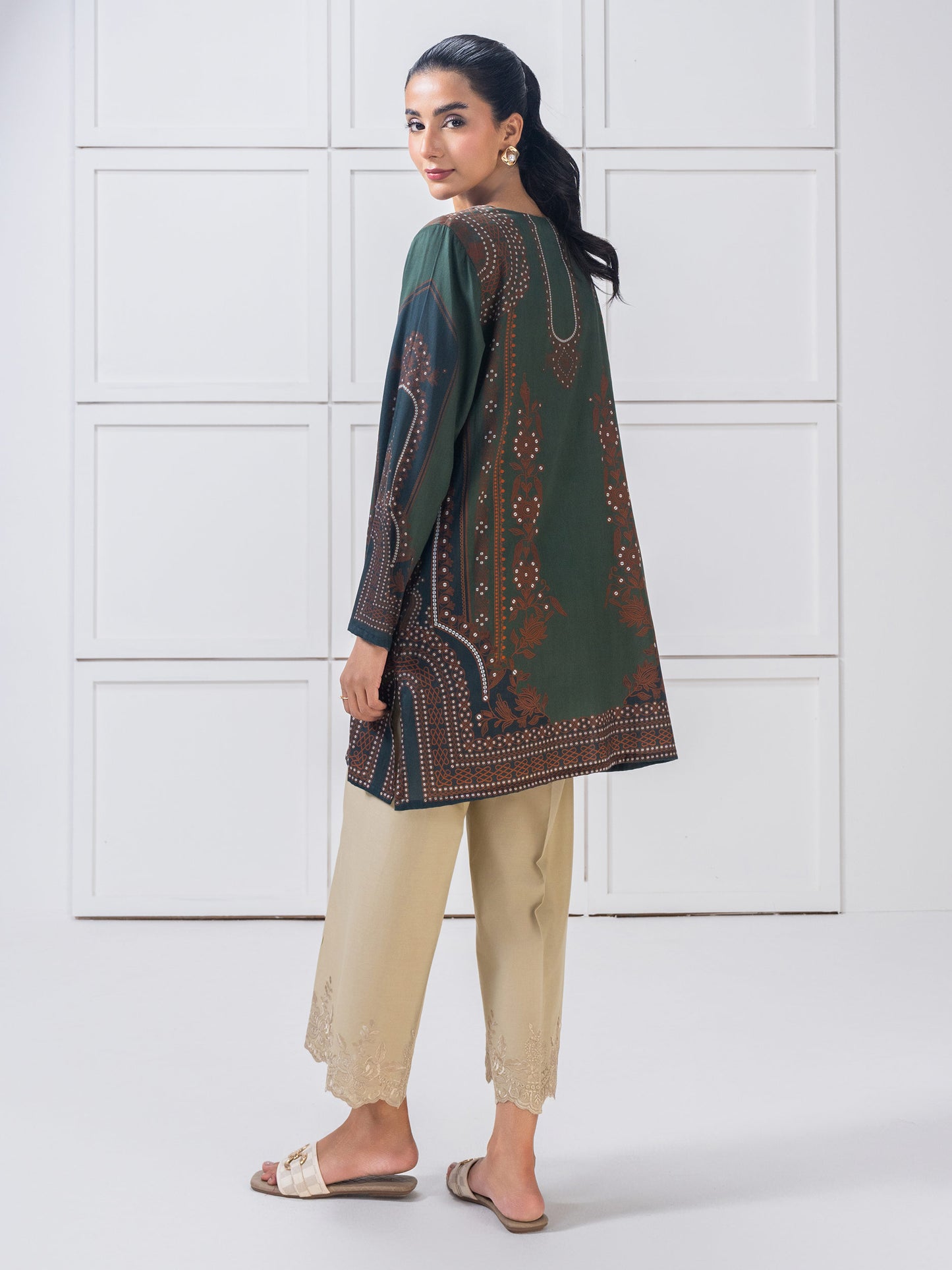 Silk Kurti-Printed (Pret)
