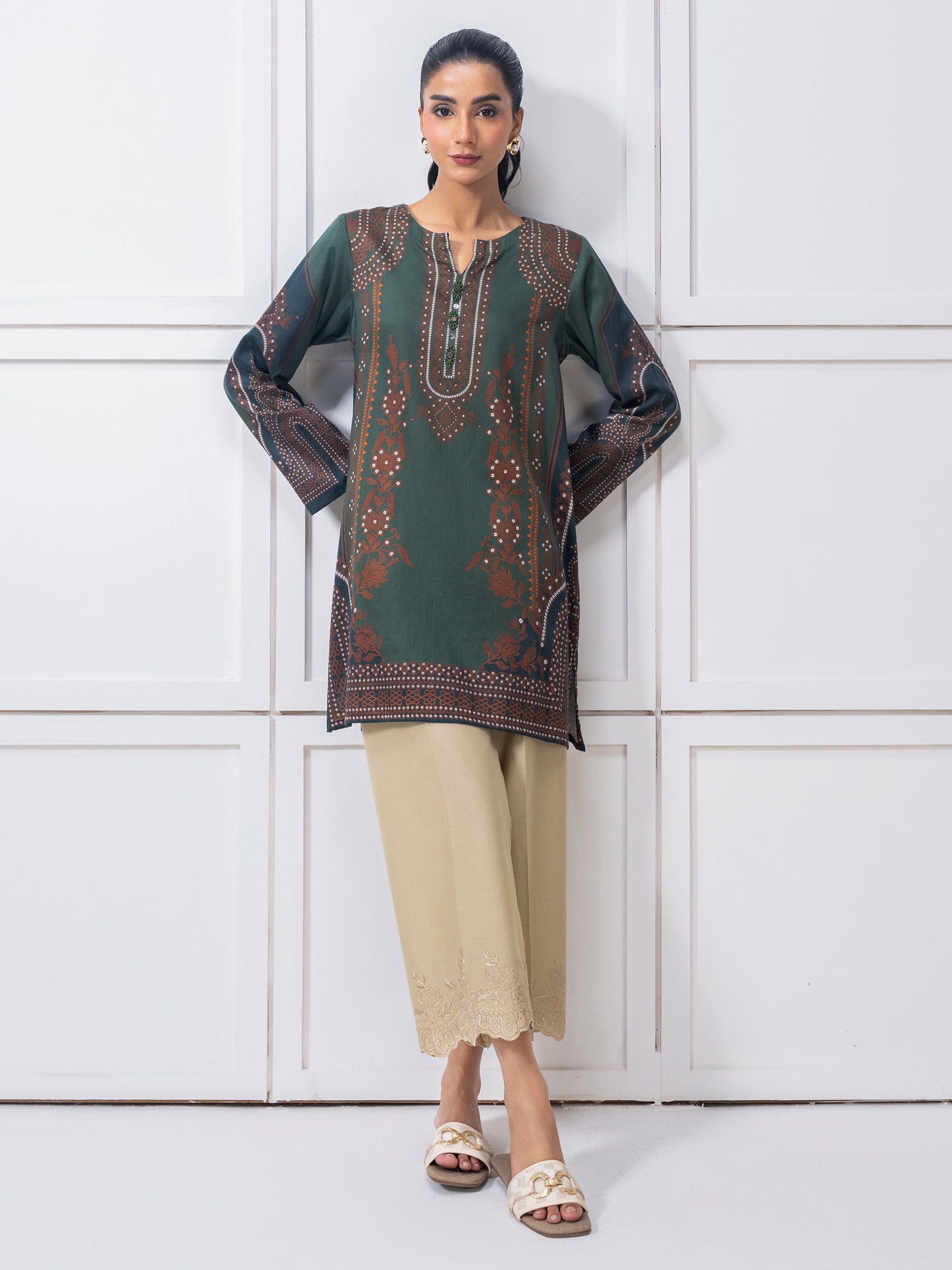 Silk Kurti-Printed (Pret)