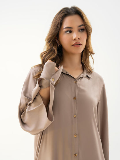 2 Piece Crepe Suit-Dyed (Pret)