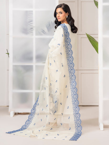 3 Piece Lawn Suit-Embroidered (Pret)
