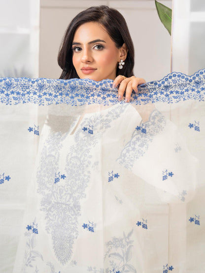 3 Piece Lawn Suit-Embroidered (Pret)