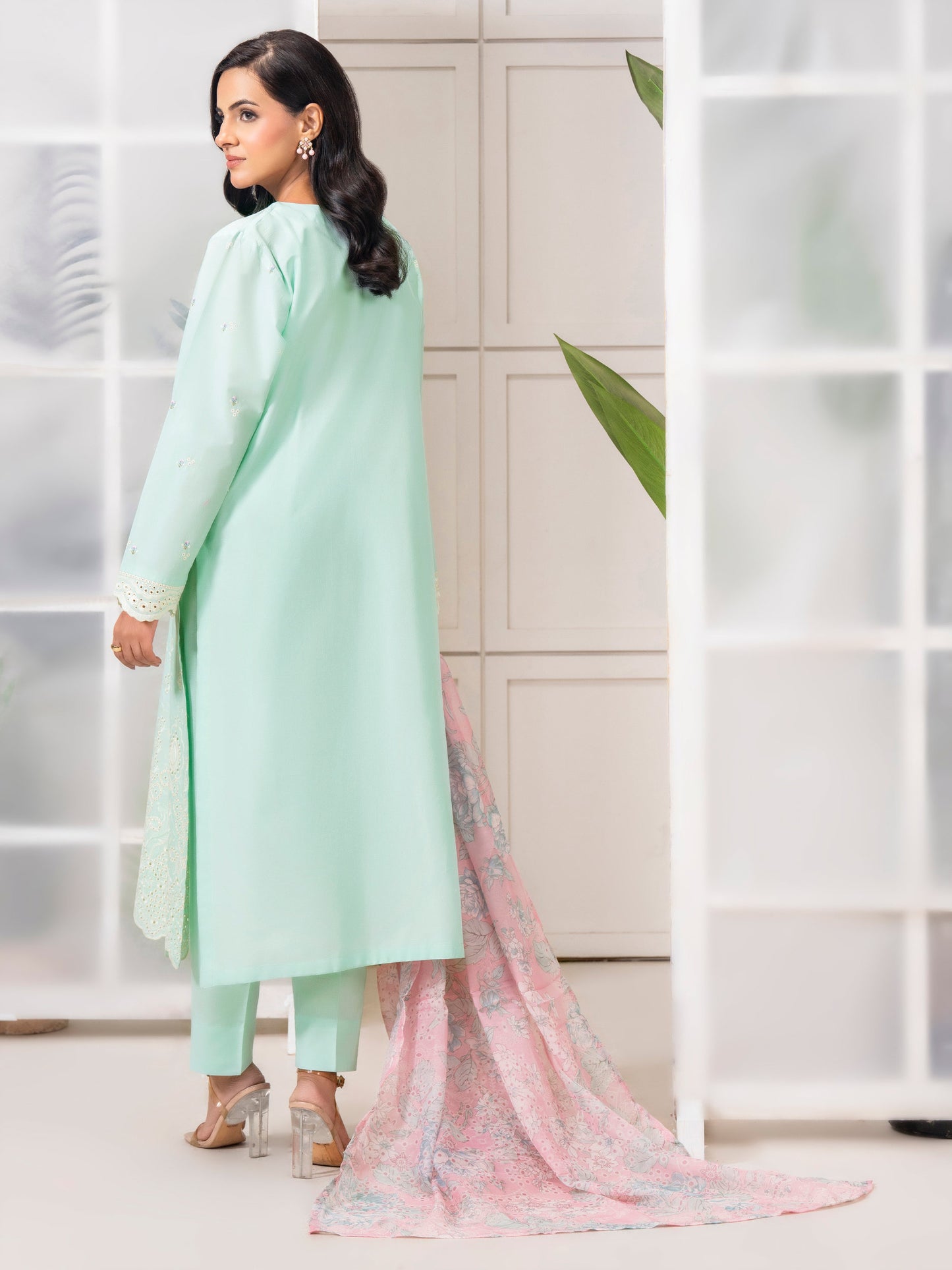 3 Piece Lawn Suit-Embroidered (Pret)