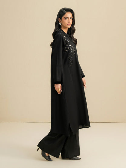 Khaddar Shirt-Embroidered (Pret)