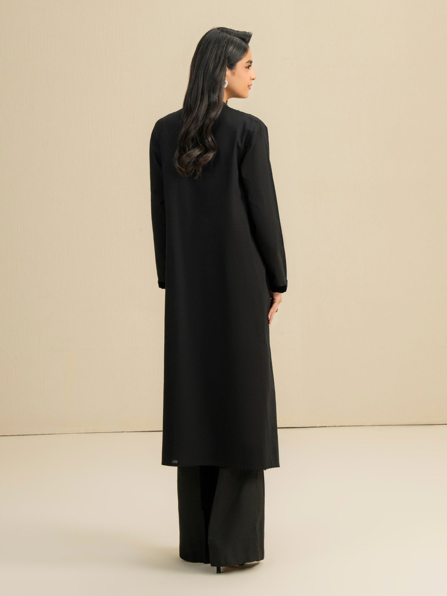 Khaddar Shirt-Embroidered (Pret)