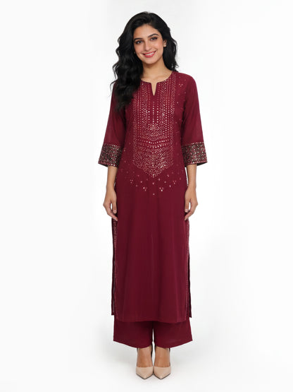 2 Piece Lawn Suit- Embroidered (Pret)