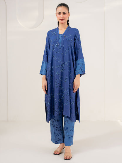 2 Piece Linen Suit-Printed (Pret)