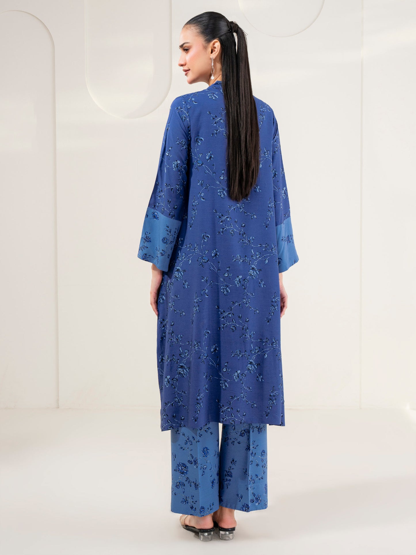 2 Piece Linen Suit-Printed (Pret)