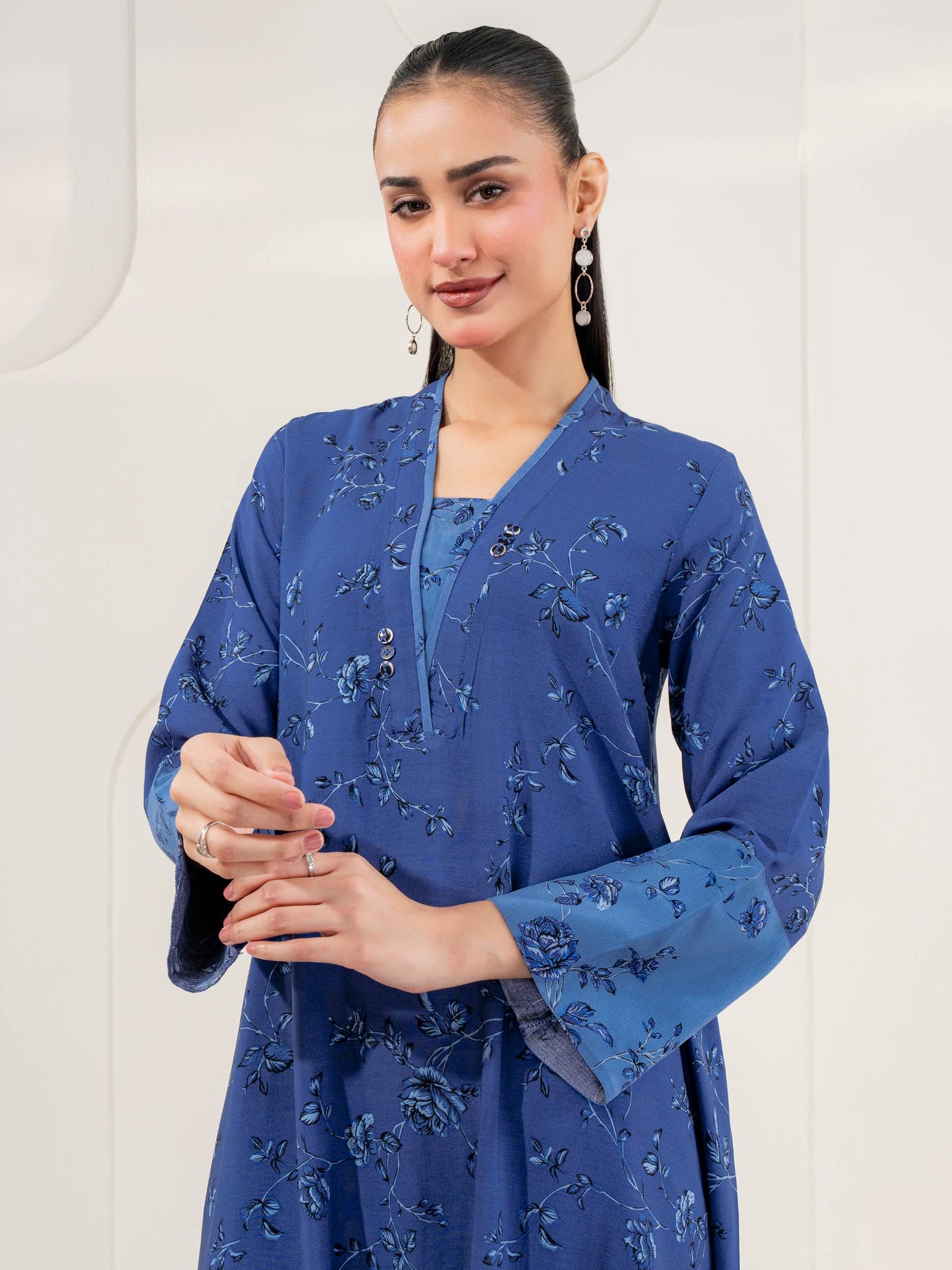 2 Piece Linen Suit-Printed (Pret)