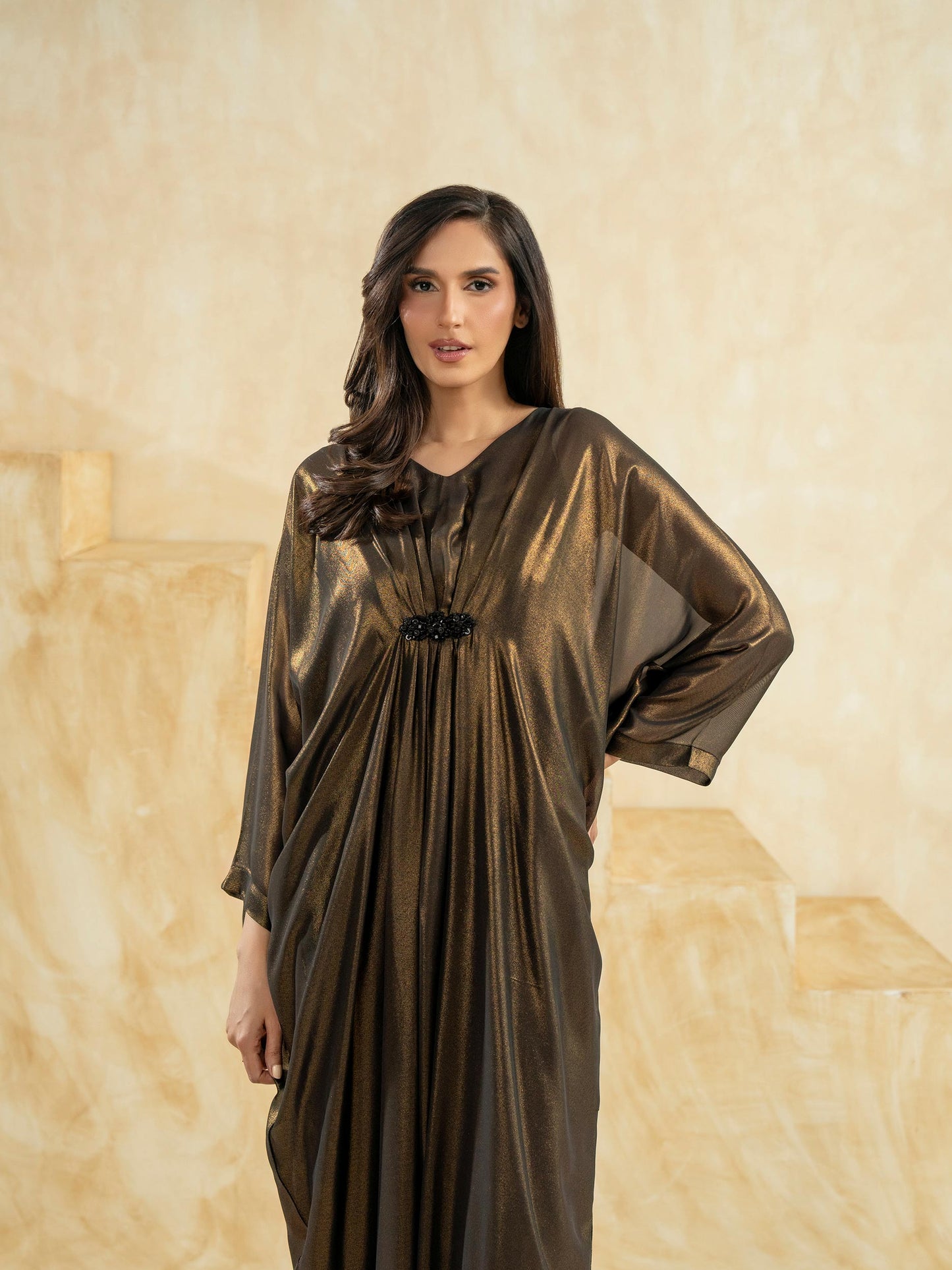 Chiffon Shirt-Embroidered (Pret)