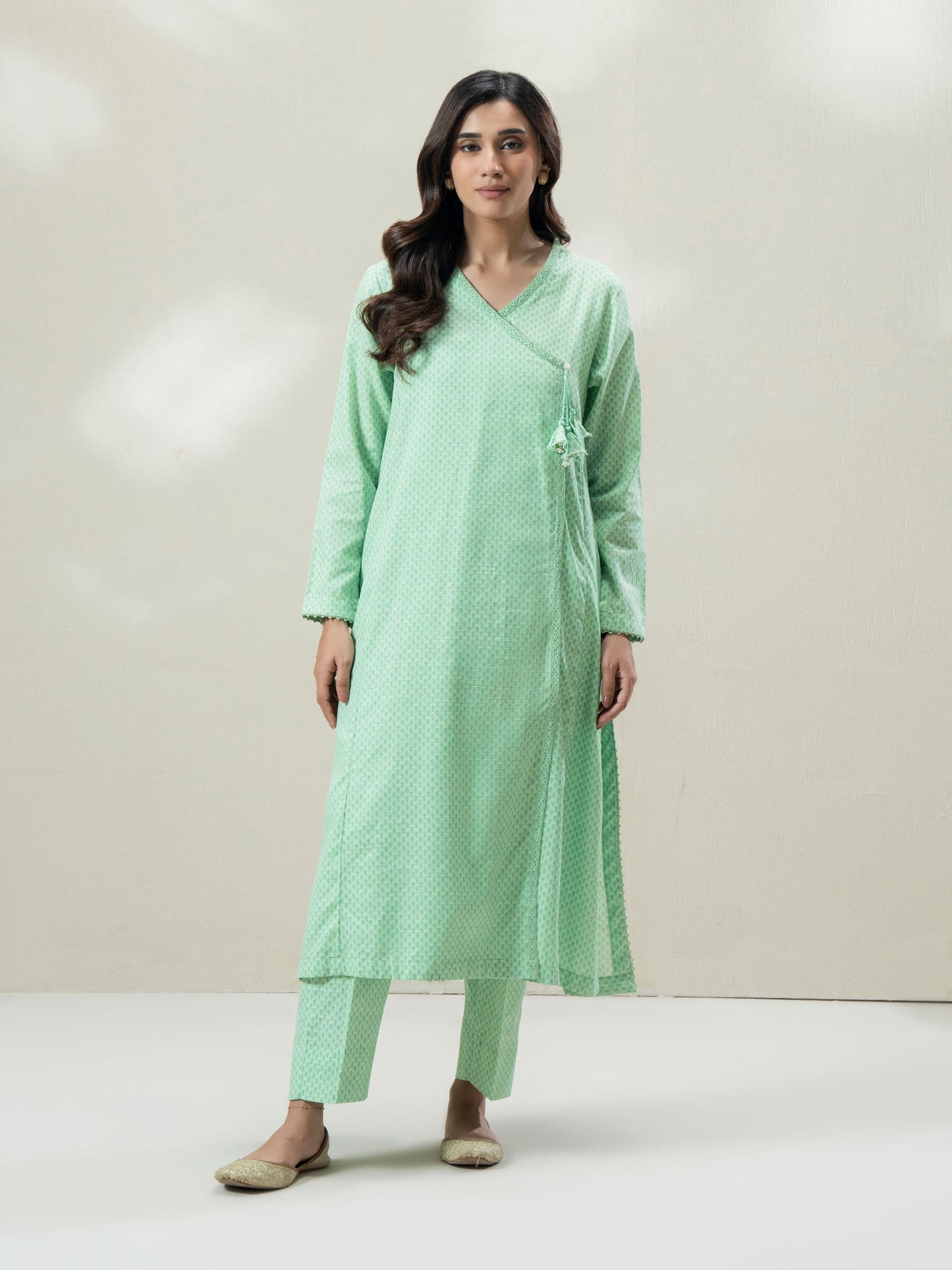 2-Piece Slub Khaddar Suit (Pret)