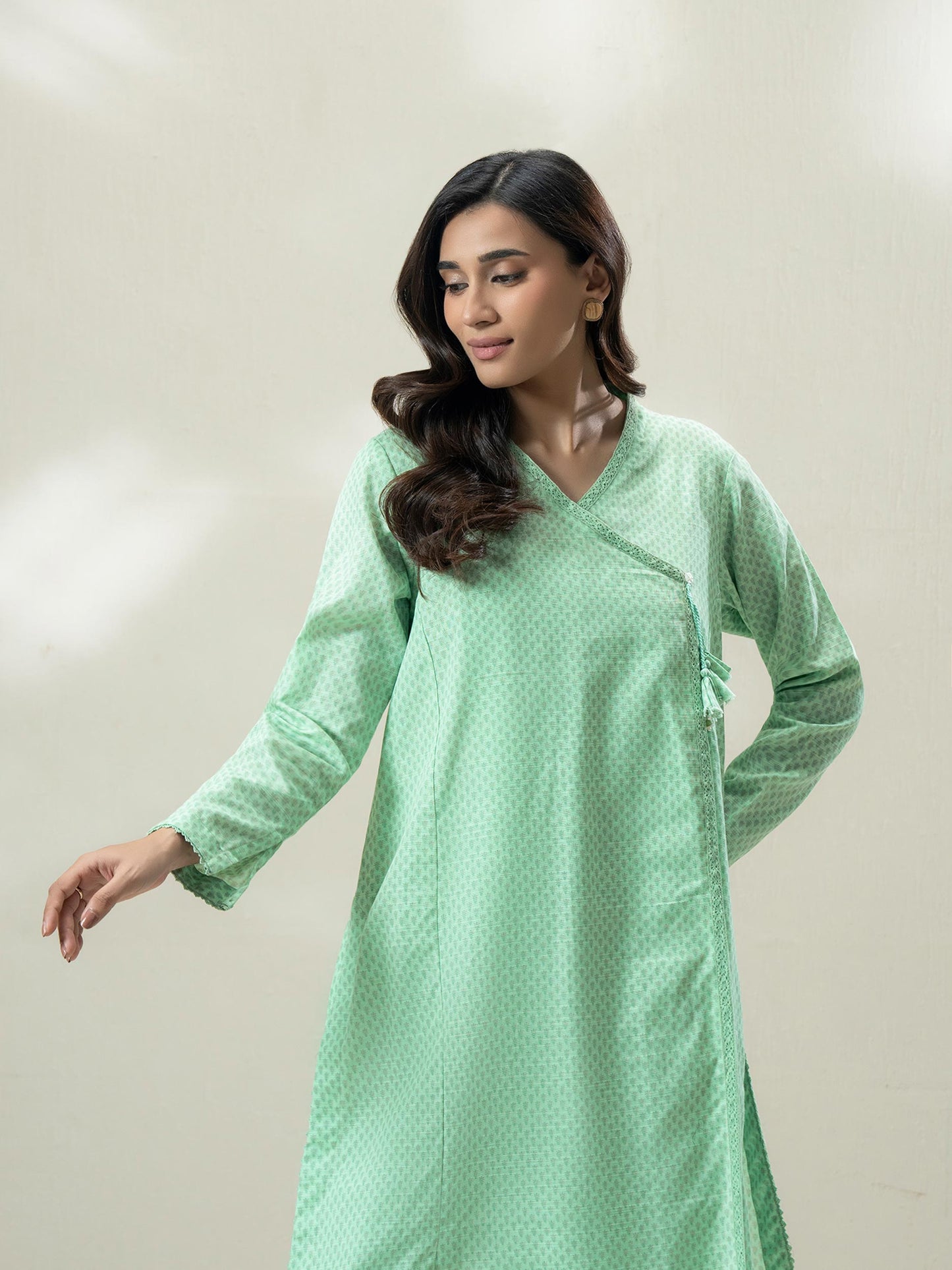 2-Piece Slub Khaddar Suit (Pret)