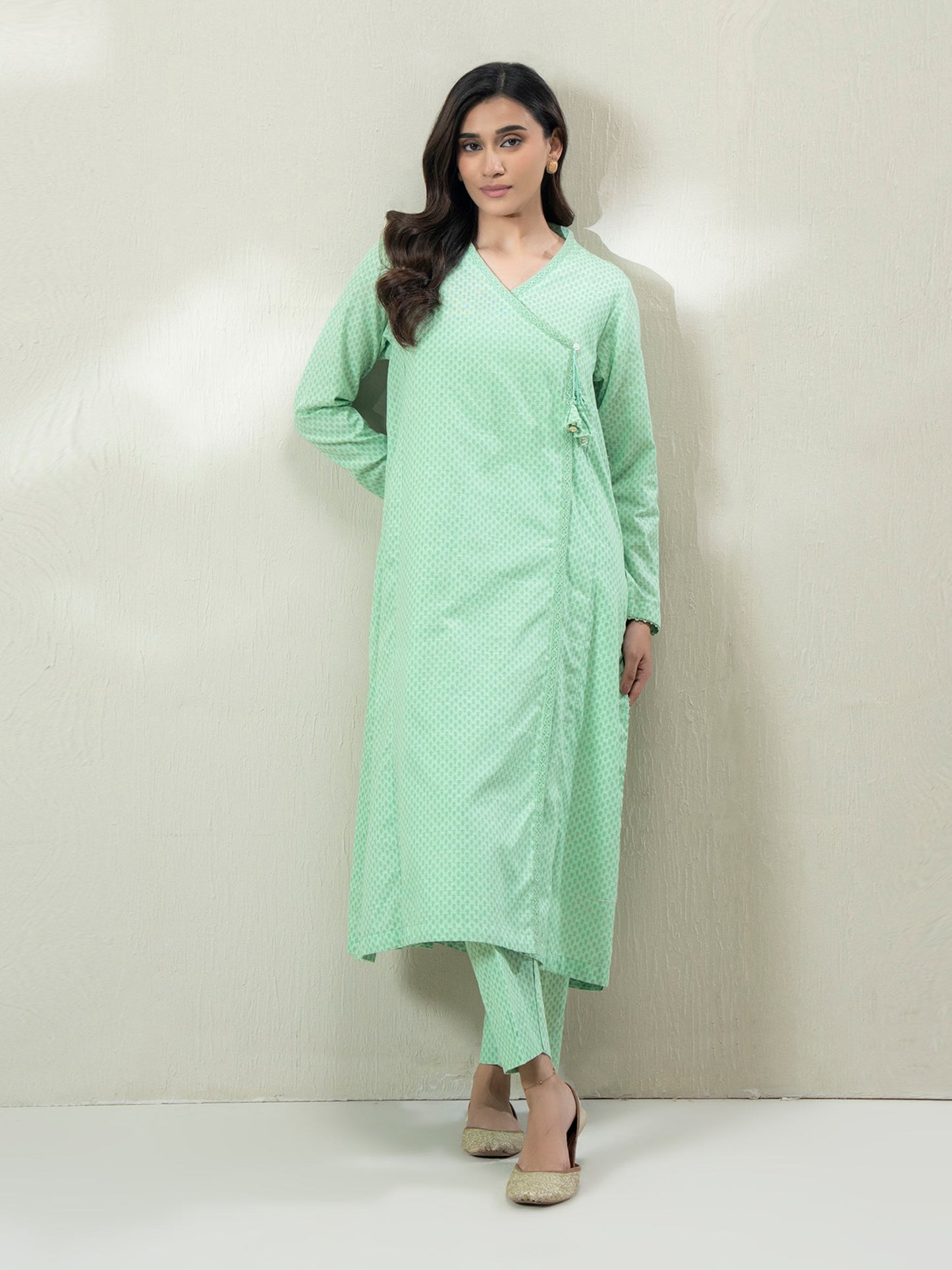 2-Piece Slub Khaddar Suit (Pret)