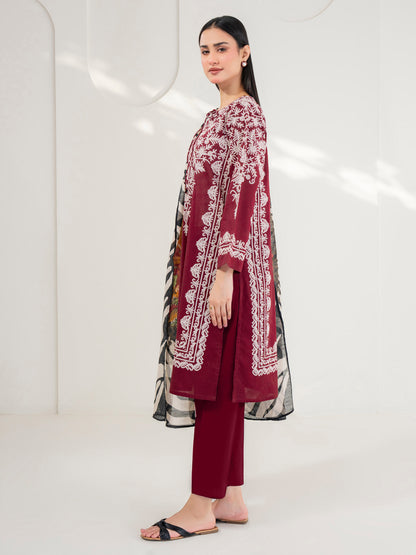 3 Piece Lawn Suit-Printed (Pret)