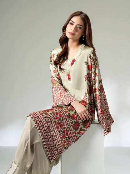 2 Piece Silk Suit (Pret)