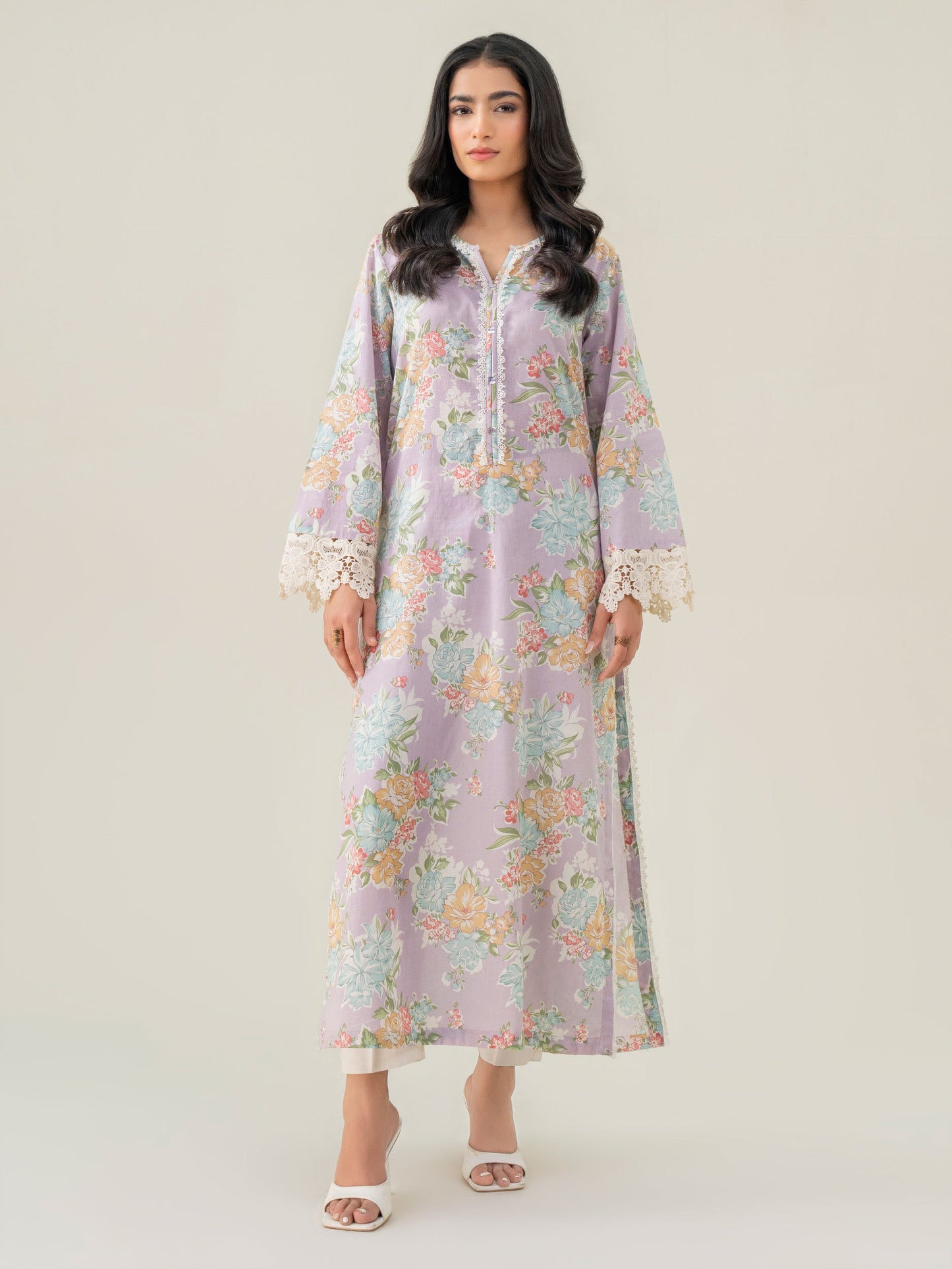 Khaddar Shirt-Printed (Pret)