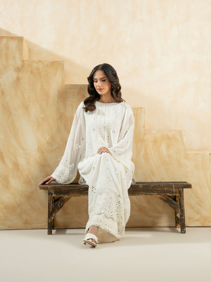 2 Piece Chiffon Suit-Embroidered (Pret)