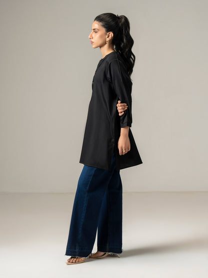 Satin Kurti-Dyed (Pret)